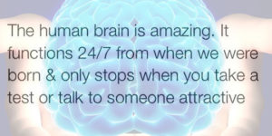 The human brain is amazing