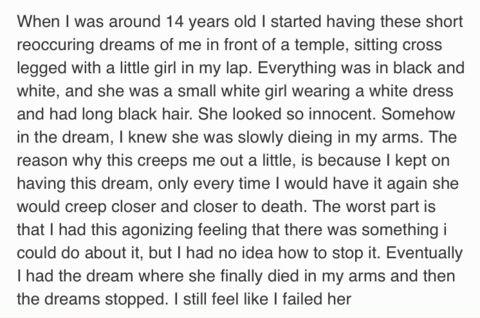 Dreams are powerful