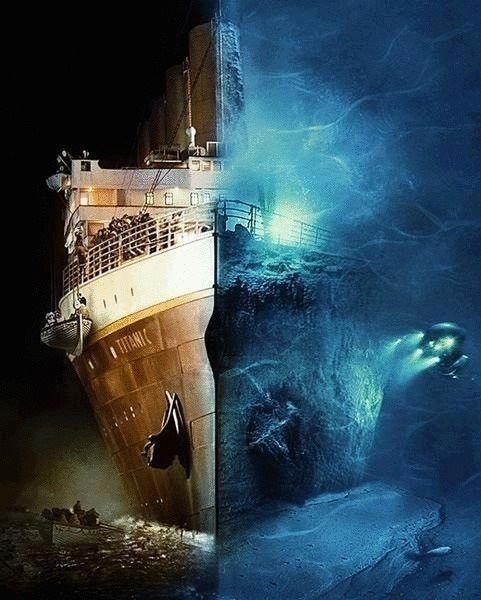 Titanic - Then and Now