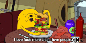This sums up my relationship with food perfectly.