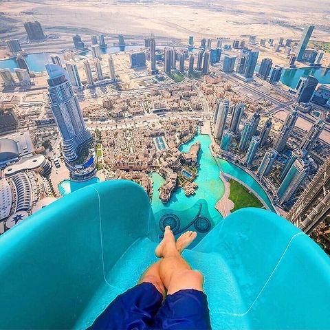 Waterslide in Dubai