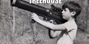 Jimmy had an amazing treehouse…