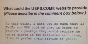 Dealing with USPS