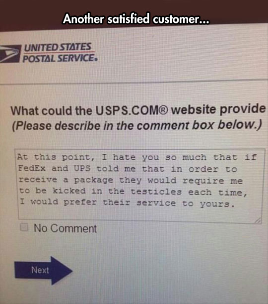 Dealing with USPS