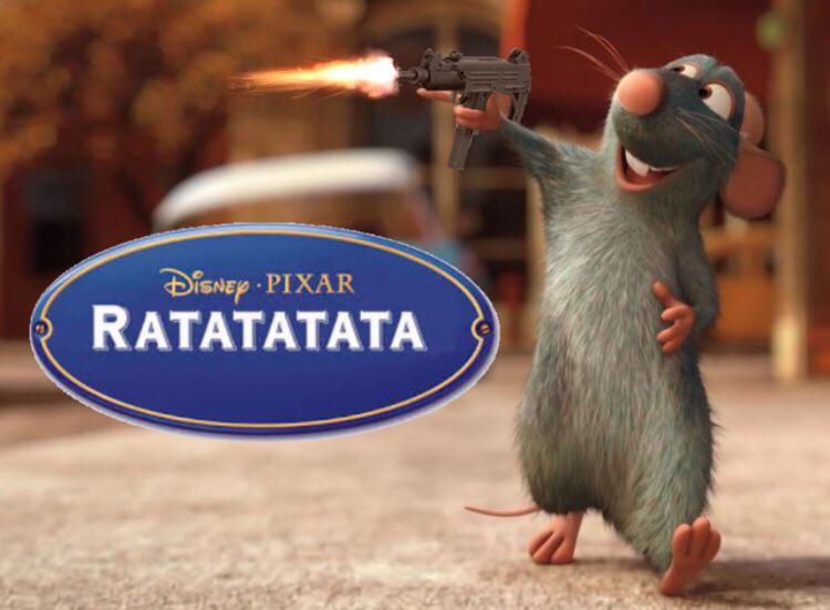 Ratatouille goes postal.