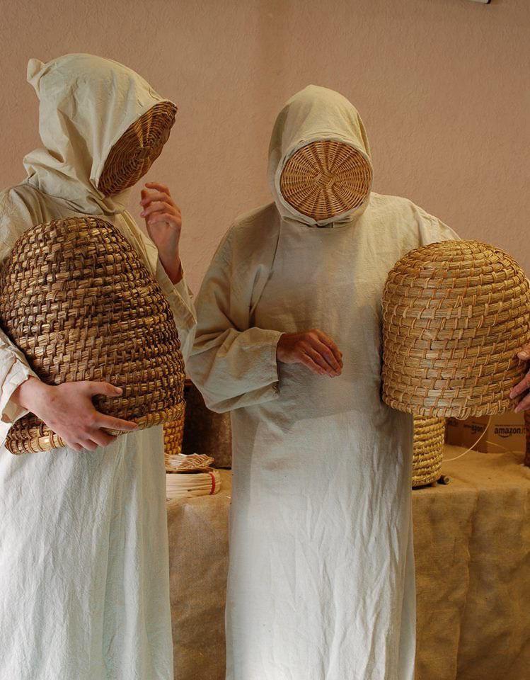 Medieval Beekeeping outfits were designed from nightmares.