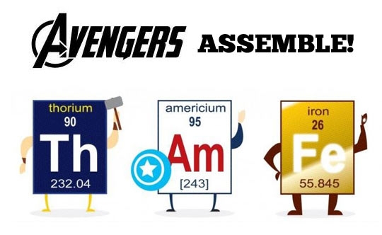 Periodic Avengers.