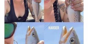 Handle your fish with care, please…