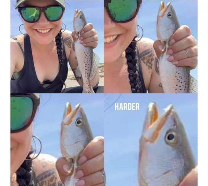 Handle your fish with care, please...