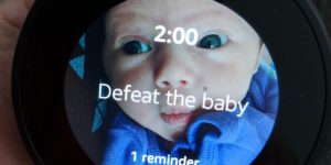 Alexa: Remind me to feed the baby
