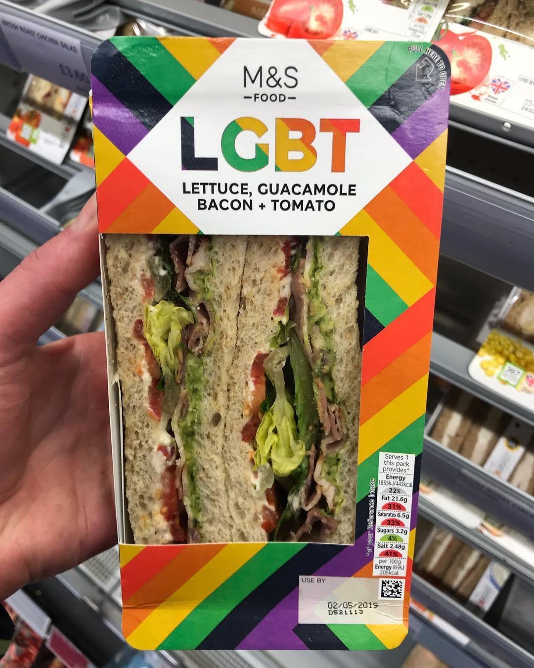 The LGBT sandwich is pretty good.