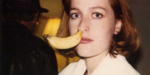 Gillie Anderson seems like a real goof ball, circa 1995