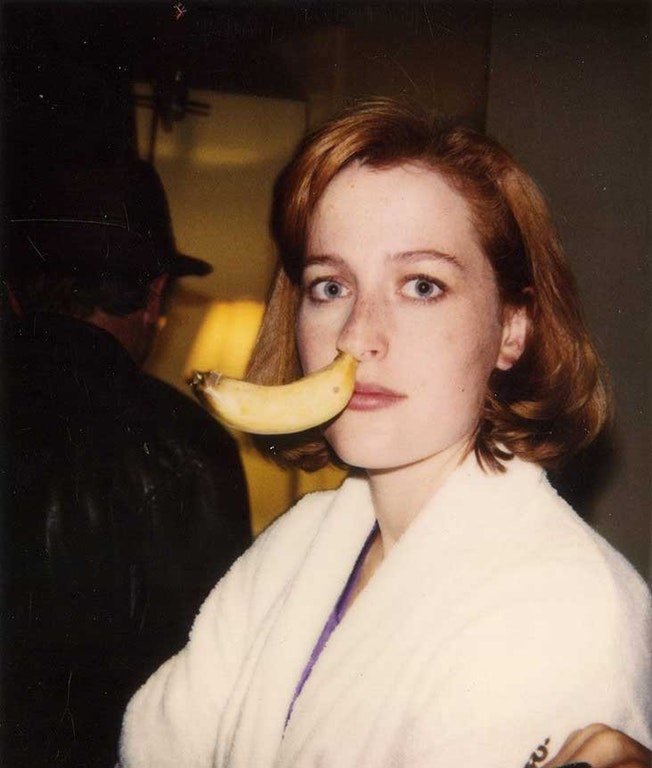 Gillie Anderson seems like a real goof ball, circa 1995