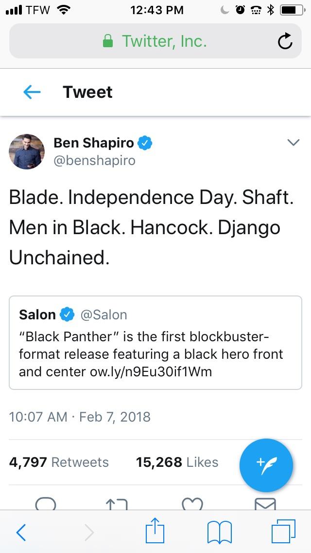 Get out of here with your logic, Ben.