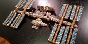 A+Gingerbread+International+Space+Station