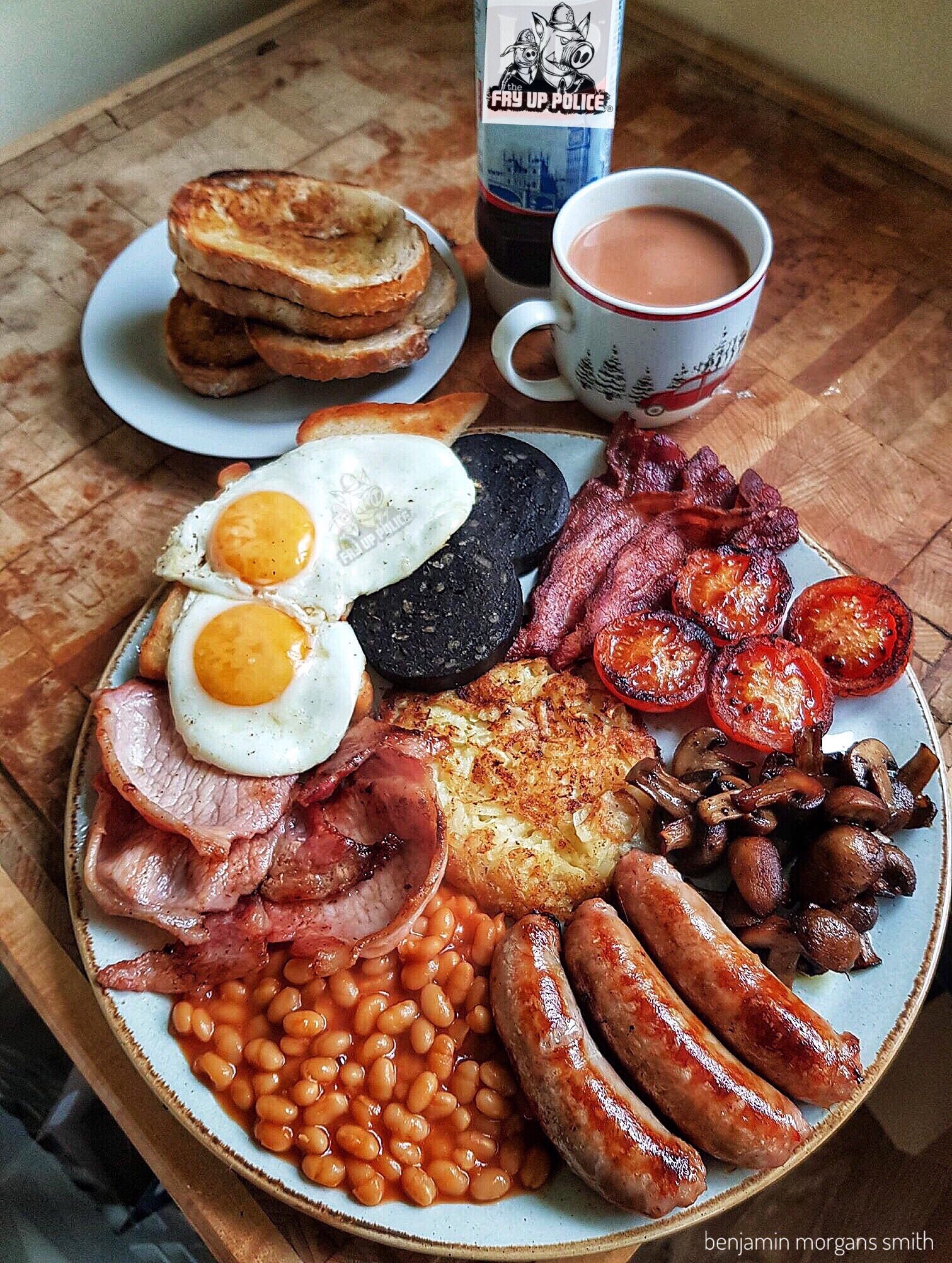 A proud English breakfast.