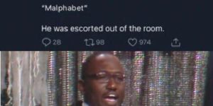 Let him play.