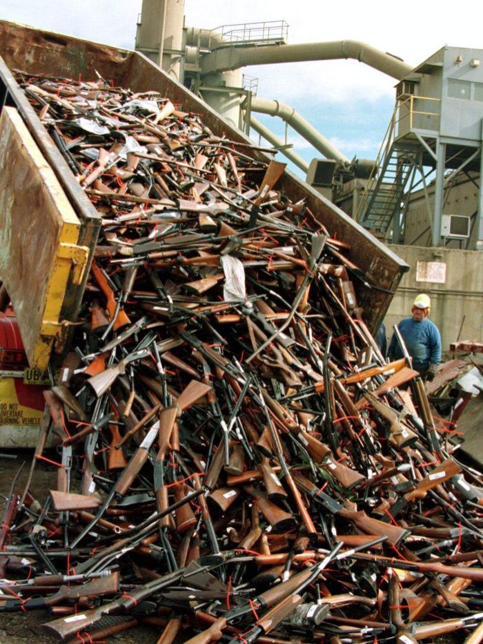 Australia's response under a conservative government following the death of 35 people during the Port Arthur Massacre in 1996.