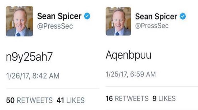 Let us never forget when the White House press secretary posted his password publicly two days in a row...