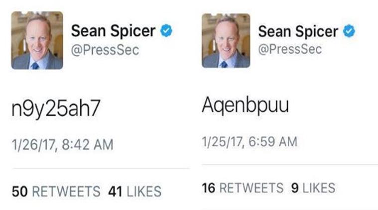 Let us never forget when the White House press secretary posted his password publicly two days in a row...