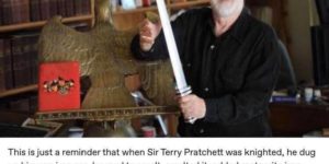 Sir Terry Pratchett of Starmetal