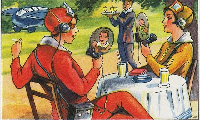 A vision of the future, painted in 1930.