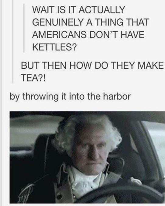 But how do they make tea?