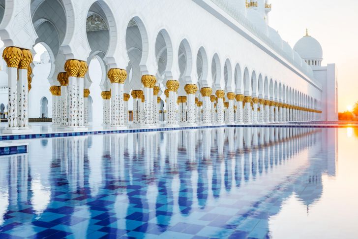 Abu Dhabi mosque