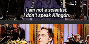 I am not like Sheldon