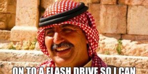 As an Arab, I exploded… With laughter