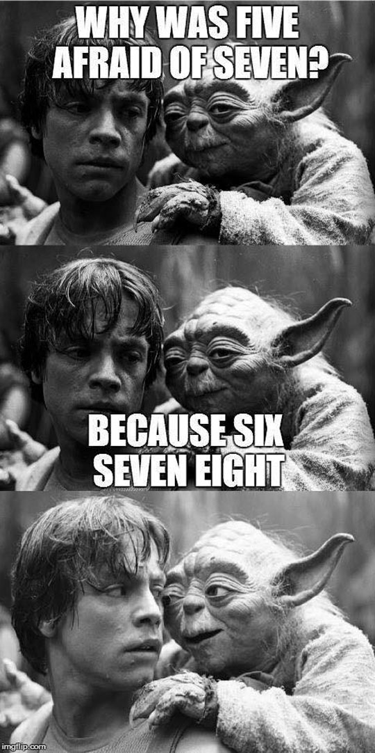 Yoda is not funny
