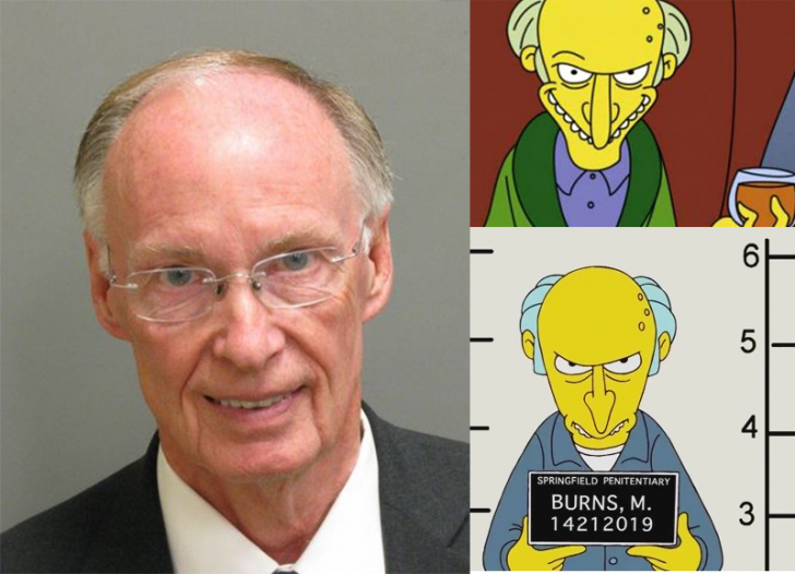 Gov. Bentley's mugshot looks rather familiar