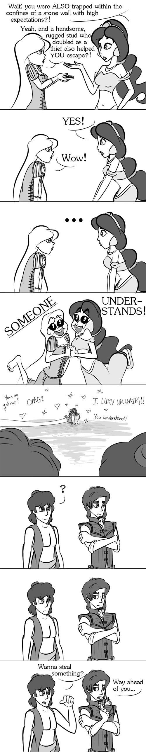 When Princesses meet.