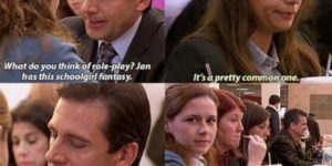 Micheal Scott on role-playing