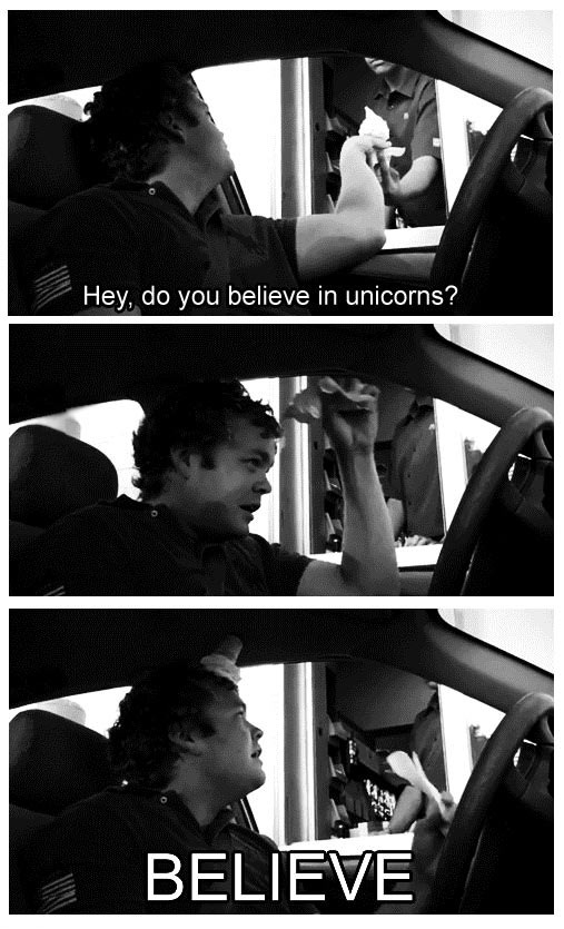 Do you believe in unicorns?
