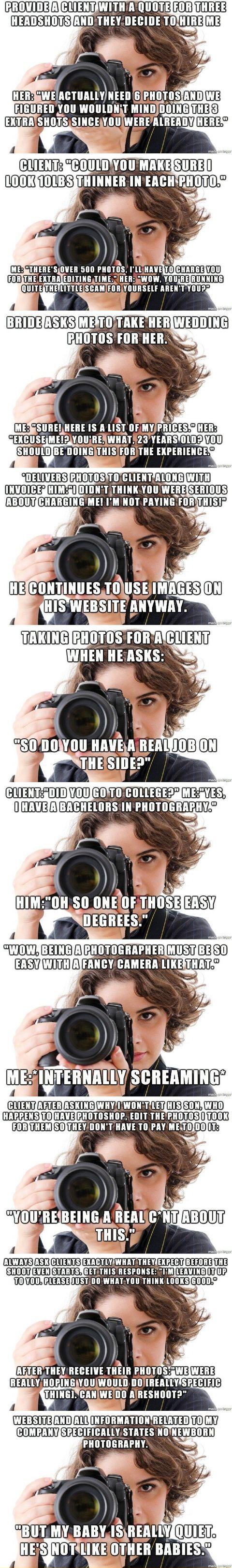 Photography woes