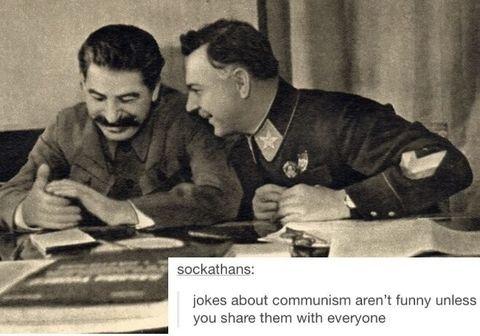 Quit stalin on the jokes!