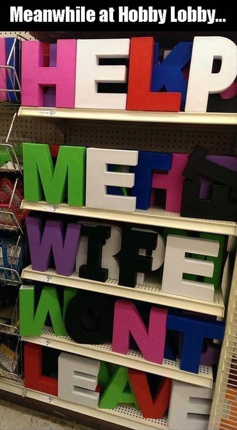 Meanwhile at Hobby Lobby...