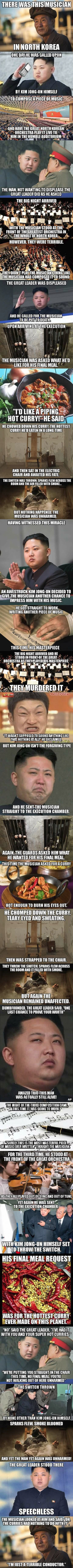 Kim Jong-Un versus Musician