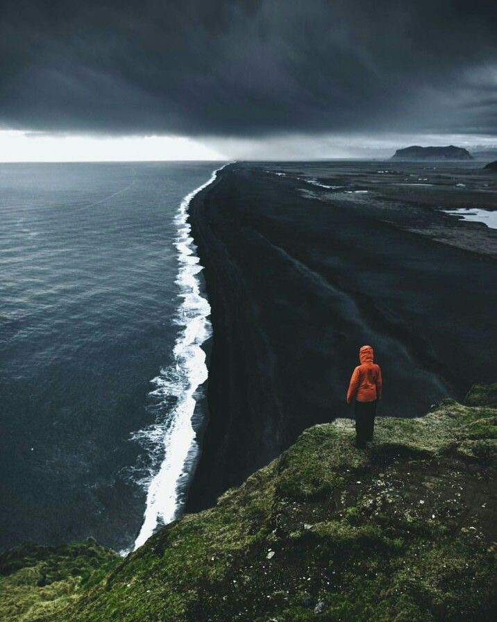 Black sand beach - Iceland