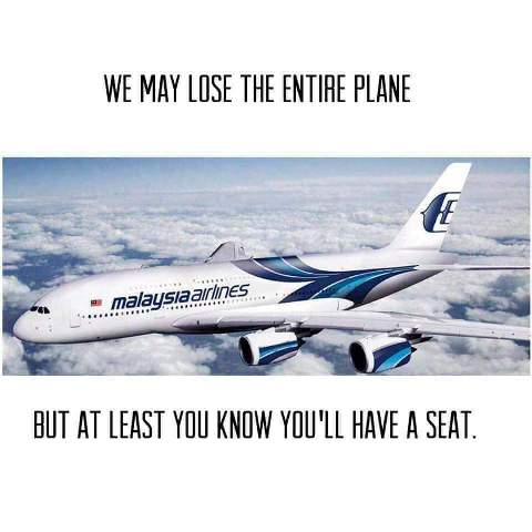 Malaysia airlines on United.