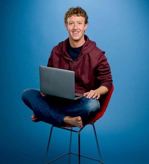 Zuckerberg's wax figure looks more human than he does.
