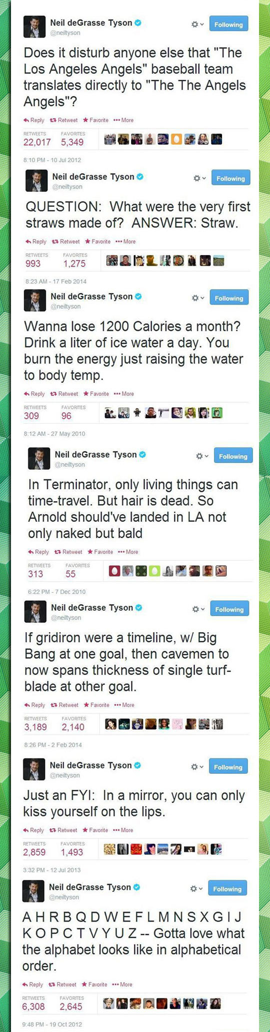 Such a sassy man, Neil deGrasse Tyson is.