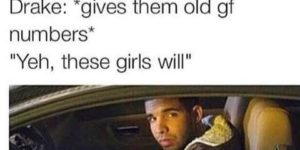 Drake and cop