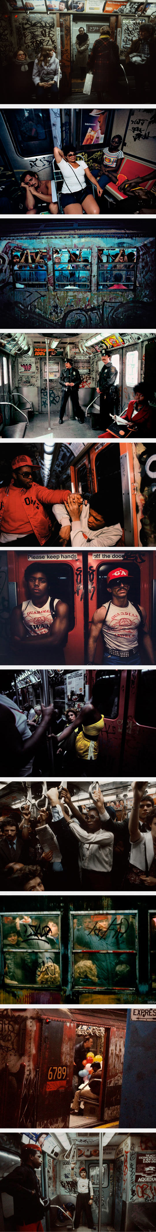 New York City Subway Photos Taken In The 80s