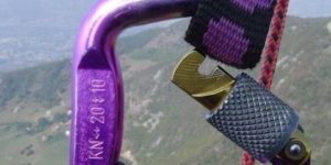 A gentle reminder to secure your carabiners