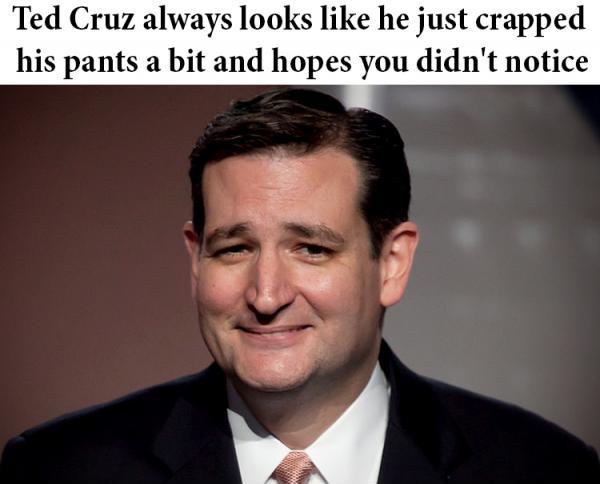 Ted Cruz is at least consistent