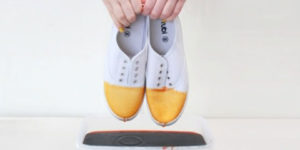 Dip dyed shoes, anyone?
