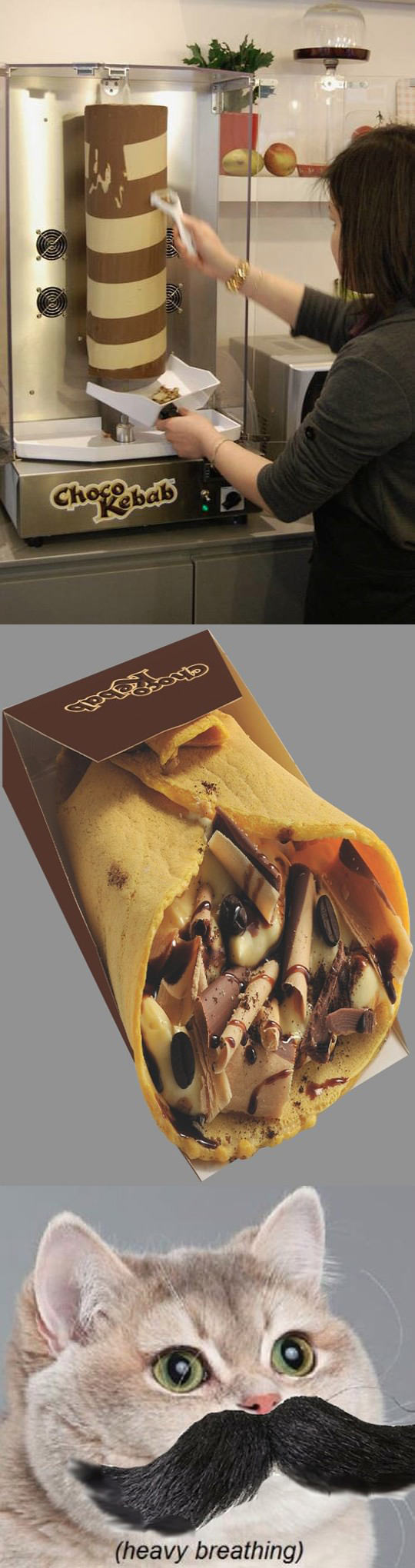 Choco-kebab.