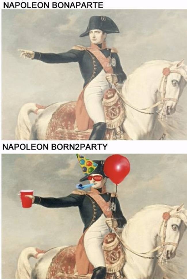 Napoleon Born2party.